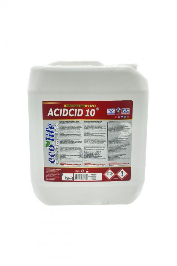 Asidik Temizleme Sıvısı 5 Litre - 3