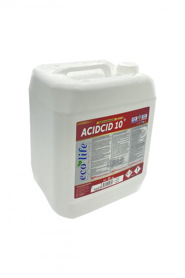 Asidik Temizleme Sıvısı 5 Litre - 4