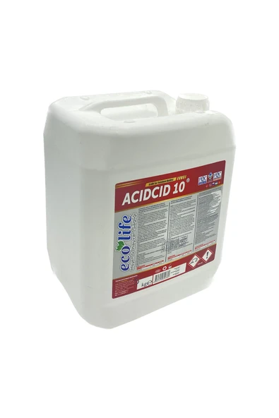 Asidik Temizleme Sıvısı 5 Litre - Resim 4