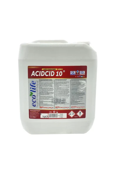 Asidik Temizleme Sıvısı 5 Litre - Resim 3