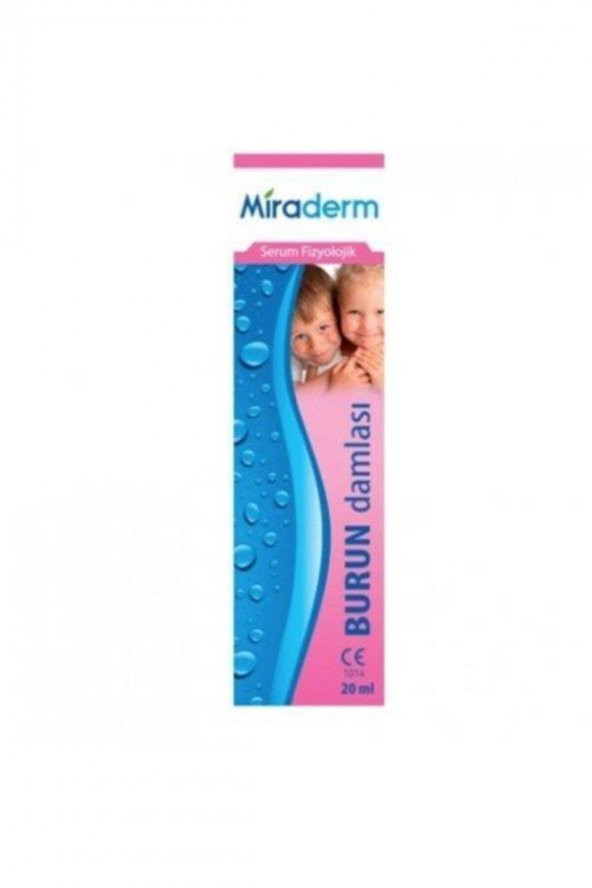 Miraderm Serum Fizyolojik Burun Damlası 20 ml