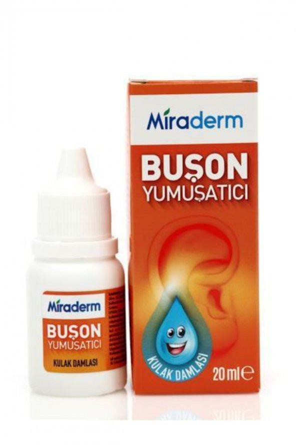 Miraderm Buşon Kulak Yumuşatıcı 20 Ml