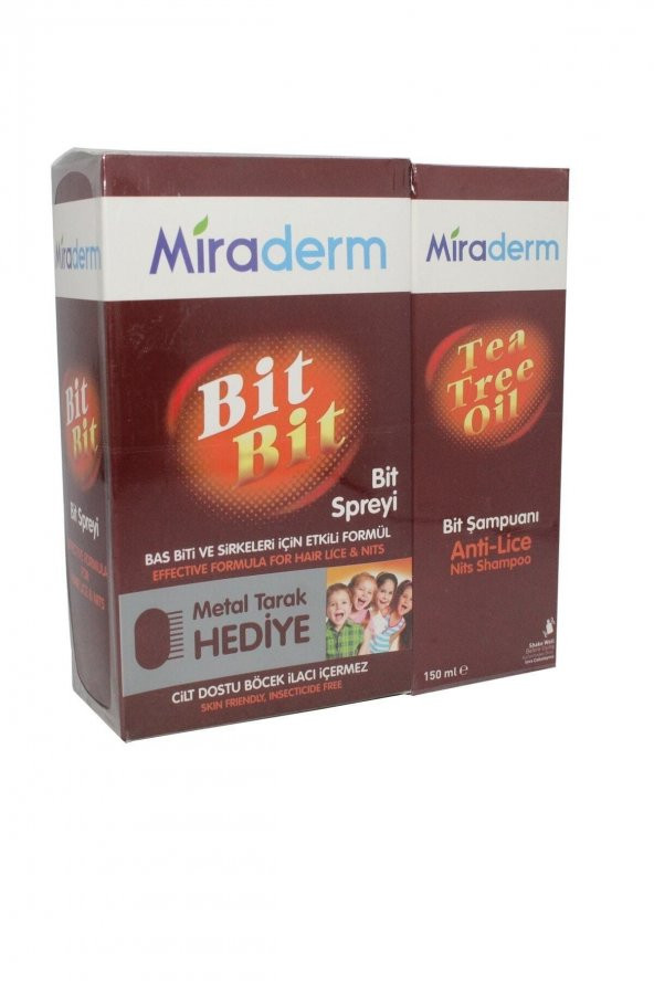 Miraderm Bit Şampuanı + Sprey Set Kzmprt