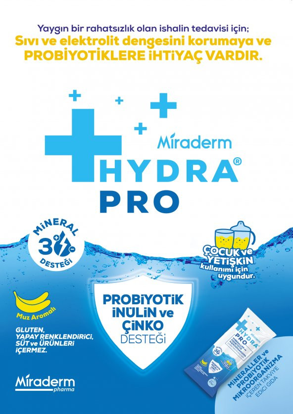 Miraderm HYDRA PRO +ELEKTROLİT MİRADERM - 2