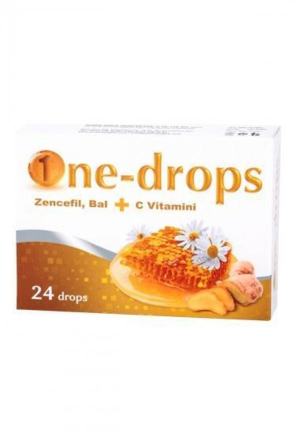 ESMIRA One Drops Zencefil, Bal + C Vitamini 24 Pastil