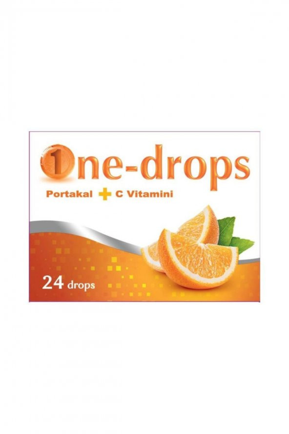One Drop Only One Drops Portakal C Vitamini 24 Pastil
