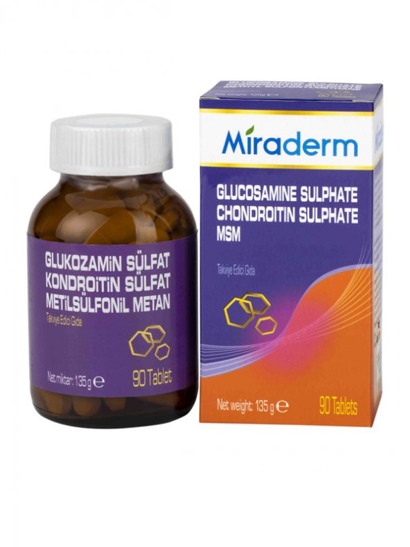 Miraderm GLUCOSAMIN CHON MSM 90 TB