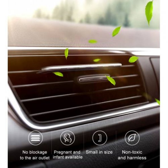 Coofbe Baseus Araç İçi Havalandırma Girişli Araç Kokusu, Araç İçi Hava Sprey Parfümü - 2