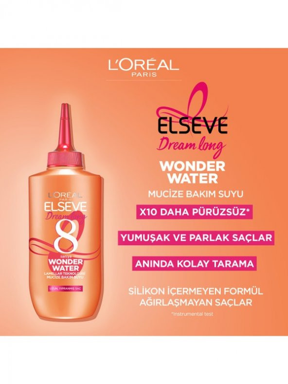 Loreal Paris Loréal Paris Elseve Dream Long Wonder Water Mucize Bakım Suyu 200ML