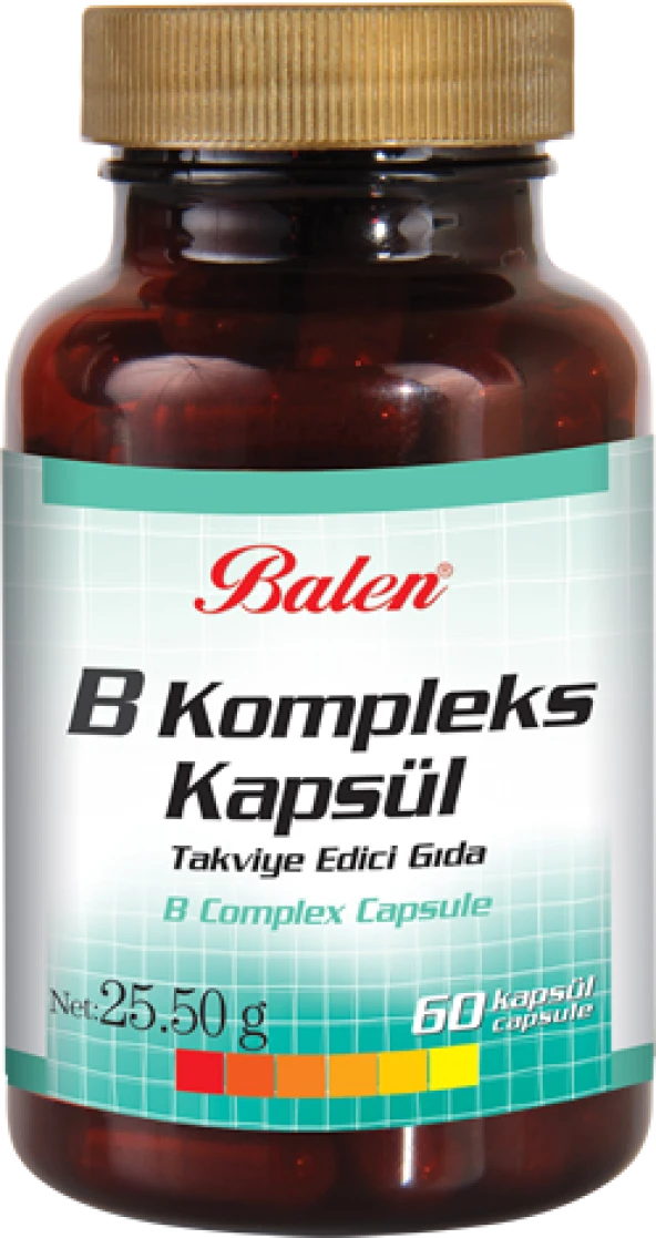 Balen B Kompleks 60 Kapsül (25.50 g.)