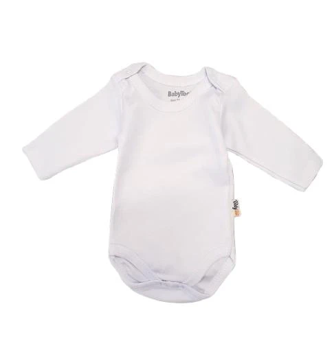 Düz Uzun Kollu Kız Bebek Çıtçıtlı Body (BabyToo) - 10
