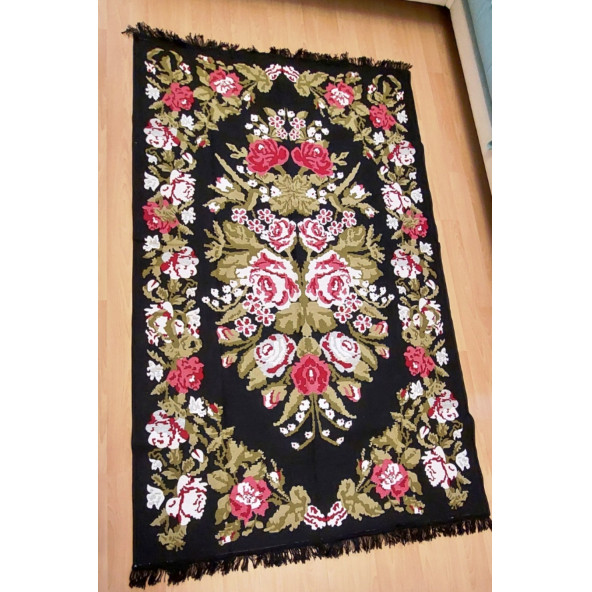 Algelsineve Rustik Makine Dokuması Antik Kilimi, 3M2 - 2