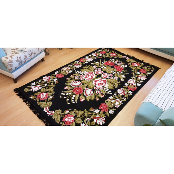Algelsineve Rustik Makine Dokuması Antik Kilimi, 3M2 - 3