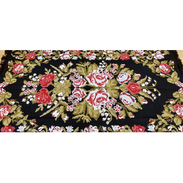 Algelsineve Rustik Makine Dokuması Antik Kilimi, 3M2 - 5