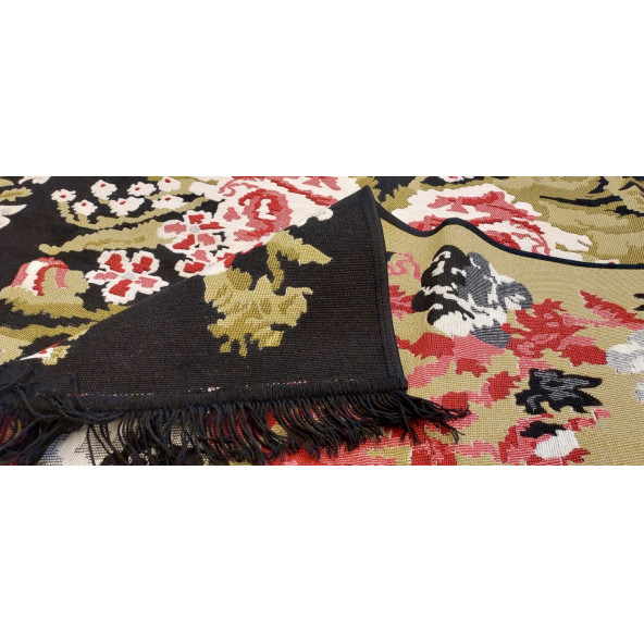 Algelsineve Rustik Makine Dokuması Antik Kilimi, 3M2 - 8