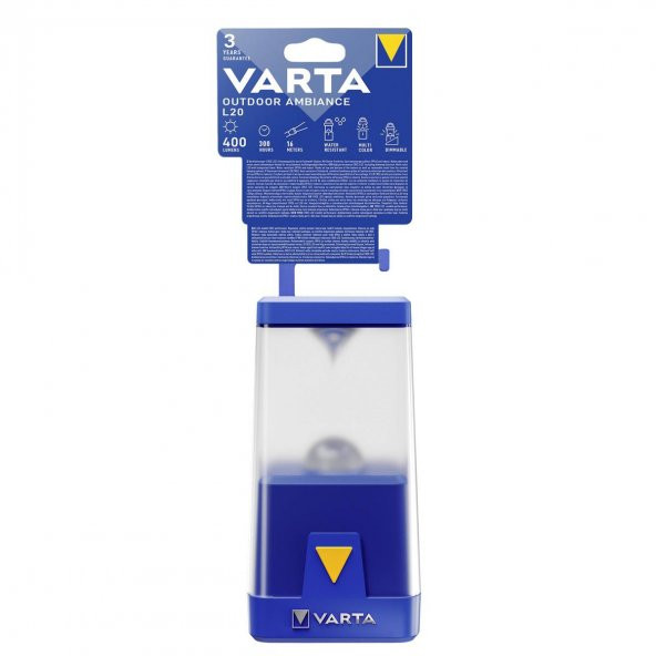 Varta 17666 Outdoor Ambiance L20 Kamp Lambası