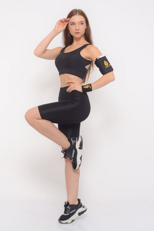 SAUNA SUIT Termal Kumaş Sayesinde Ağrı Önleyici Kol Bandı Ve Bileklik - 3