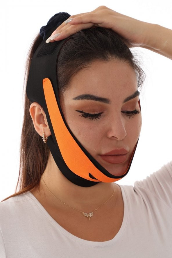 SAUNA SUIT Toparlayıcı Sarkık Önleyici Gerginleştirici Yüz Korsesi Boyun Çene Bandı Yüz Ve Gıdı Korses - 3