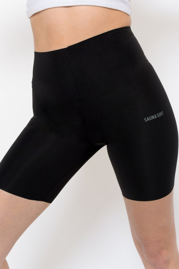 SAUNA SUIT Iz Yapmaz Lazer Kesim Paçalı Korse Yüksel Bel Göğüs Altı Beli Kaymaz - 4