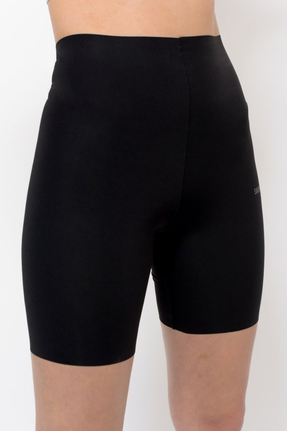 SAUNA SUIT Iz Yapmaz Lazer Kesim Paçalı Korse Yüksel Bel Göğüs Altı Beli Kaymaz - 6