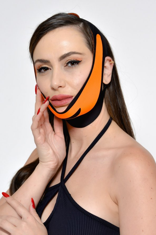 SAUNA SUIT 100 Orijinal Yüz Korsesi Çene Boyun Bandı Horlama Önleyici Gıdı Yanak Gıdık Toplamayky - 3