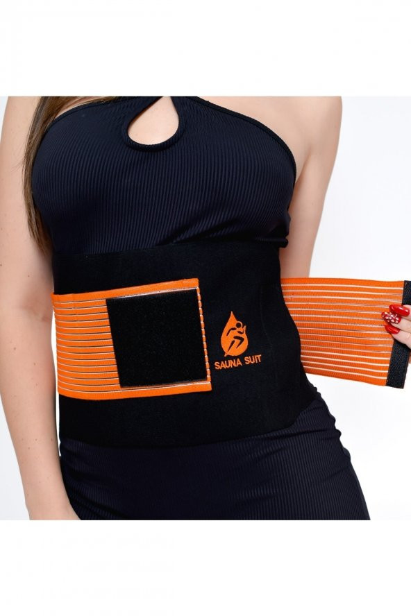 SAUNA SUIT Orijinal Unisex Spor Korse Bel Göbek Basen Zayıflama Terleme Termal Kemer Incetici Korseyky - 4
