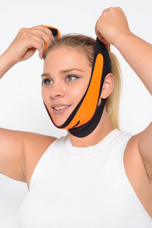 SAUNA SUIT Çene Şekillendirici Toplayıcı Gıdı Giderici Yüz Maskesi - 8