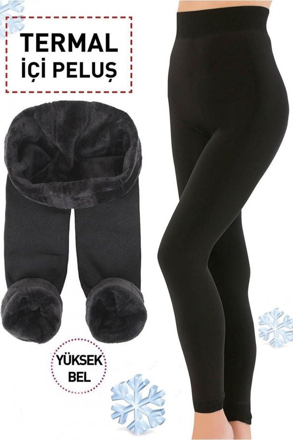 SAUNA SUIT Kışlık Terletmeyen Yünlü Termal Unisex İçi Tayt - 4