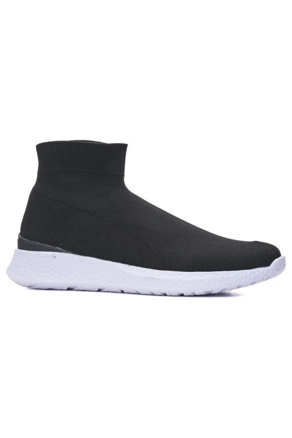 Günlük Erkek Sneaker Streç Çorap Formlu Rahat Esnek Bağcıksız Triko Spor Ayakkabı 177-M - 1