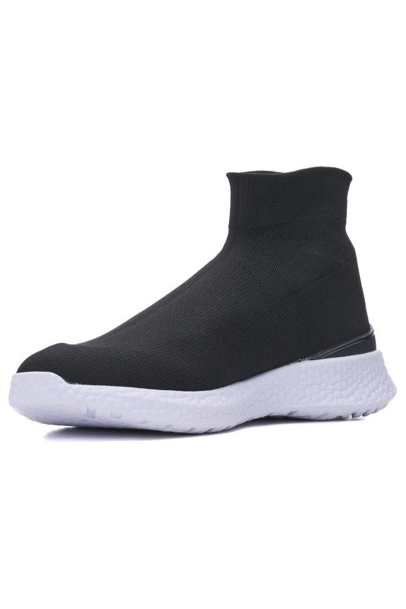 Günlük Erkek Sneaker Streç Çorap Formlu Rahat Esnek Bağcıksız Triko Spor Ayakkabı 177-M - 6