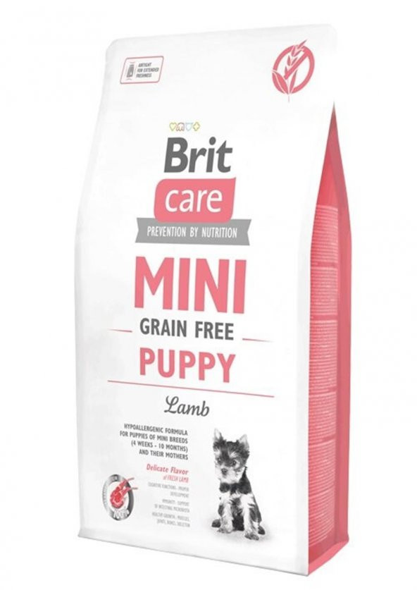 Brit Care Puppy Mini Tahılsız Kuzu Etli Küçük Irk Yavru Köpek Maması 2 Kg