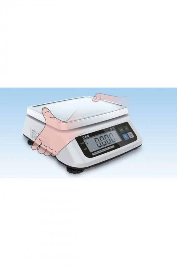 CAS Swıı Tartım Terazisi Max 15 Kg Dahili Akülü - 2