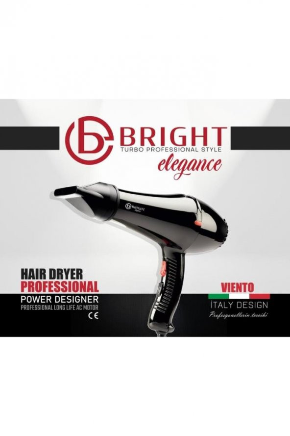 Bright Elegance Viento Saç Kurutma Makinesi