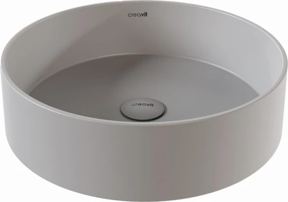 Creavit Loop Ø 45 cm Set Üstü Çanak Lavabo COOLGREY LP145 - 1