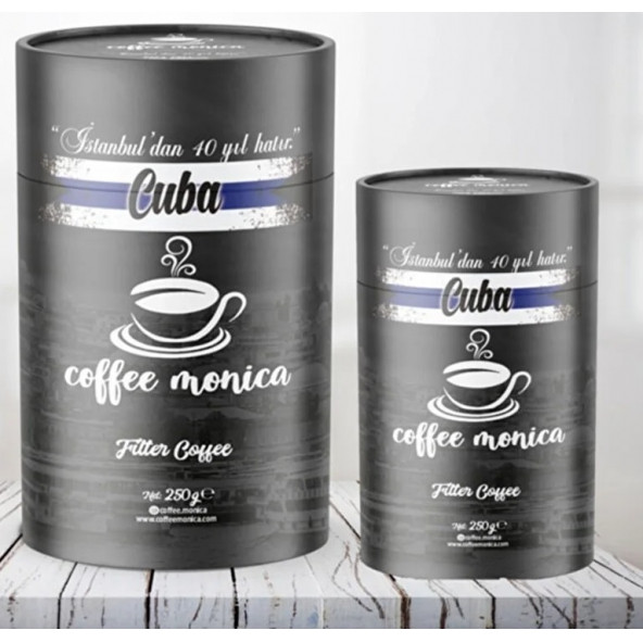 Coffee Monica Origin Cuba-serrano Lavado Öğütülmüş Filtre Kahve 2X250:500 gr - 1