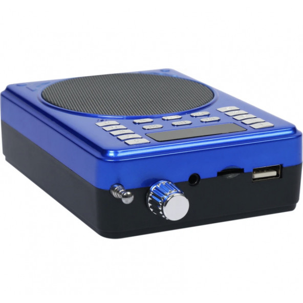 KTX-1601 BLUETOOTH HOPARLÖR (KIRMIZI-MAVİ-SİYAH RENK SEÇENEKLERİYLE) - 7