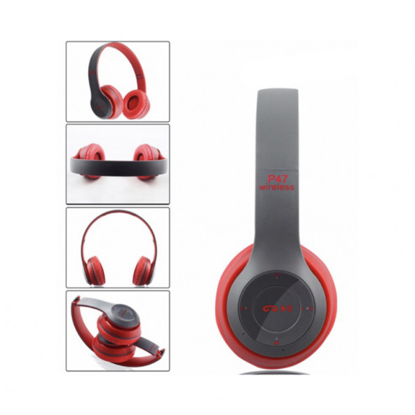 P47 Bluetooth Kulak Üstü Kulaklık - 7