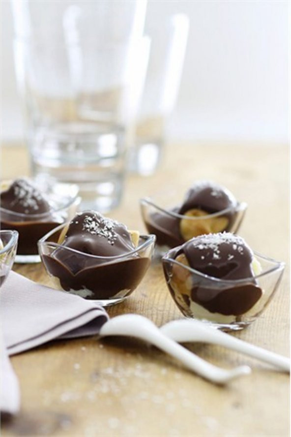 Lav vıra cam kase 6 lı - kahvaltılık sosluk reçellik kasesi vır205 - 3