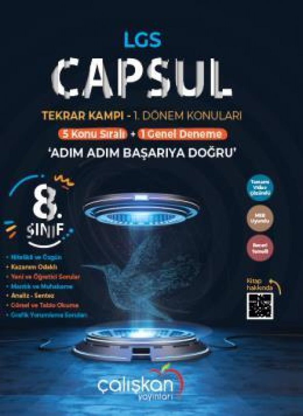 2023 LGS 8. Sınıf 1. Dönem Başarı Seti 3 Kitap (Konu Tekrarı/ Sınav/ Deneme) - 2