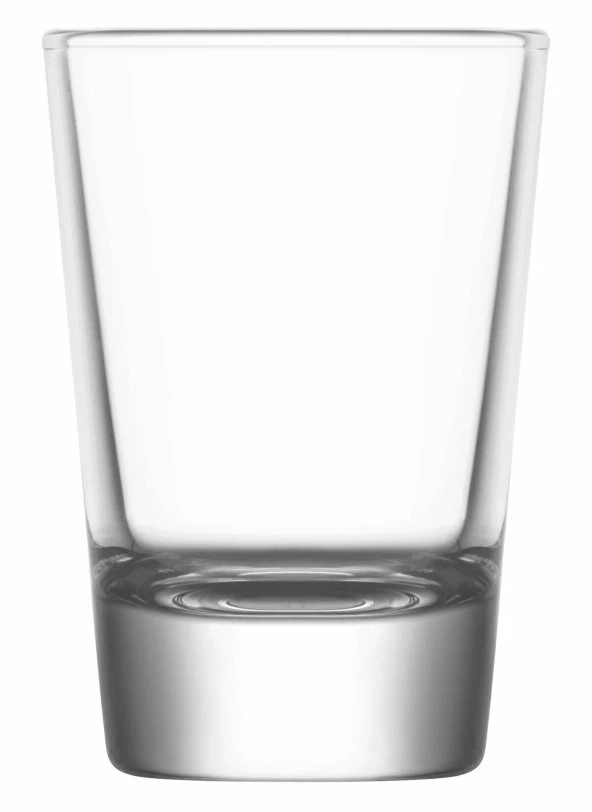 Lav single shot bardak 6 lı - tekila bardağı 62cc - 2