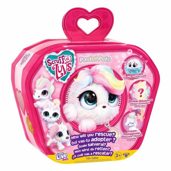 Scruff a Luvs S9 Pastel Evcil Hayvan CRU07000-30152