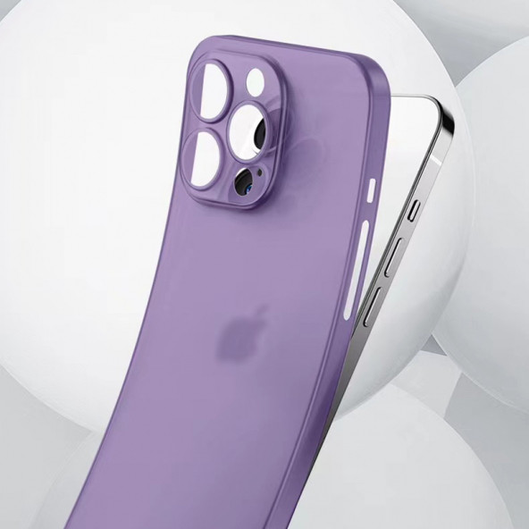 Apple iPhone 14 Pro Max Kılıf Eko PP Kapak İnce Sert Kılıf
