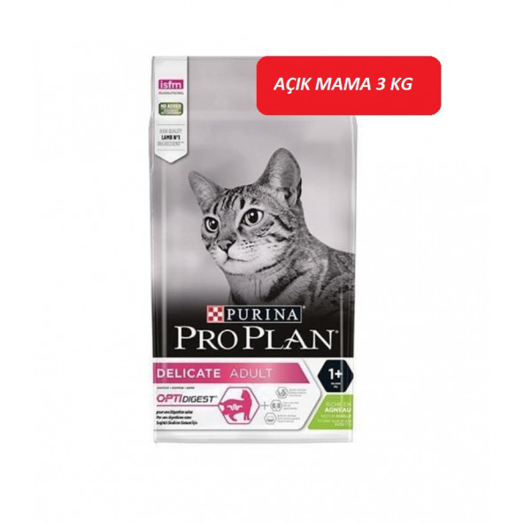 Pro Plan Delicate Kuzu Etli Hassas Yetişkin Kuru Kedi Maması 3 KG