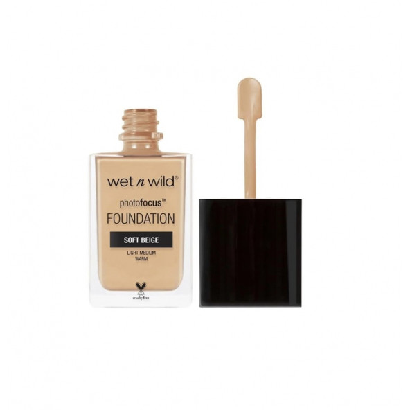 wet n wild Photo Focus Foundation Fondöten Soft Beige E365C - 2