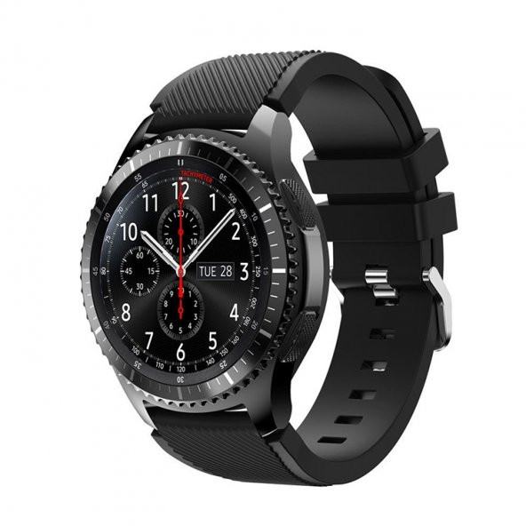 22MM Samsung Gear S3 Watch 4 -GT2 GT2E 46MM Kayış,Kordon Silikon Kayış Kordon