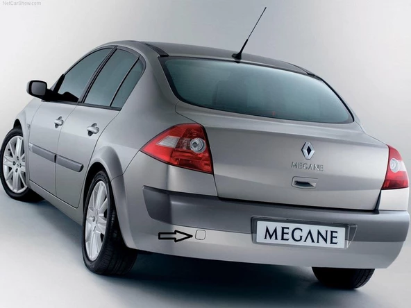 Renault Megane 2 Arka Tampon Çeki Demir Kapağı KAP11295 - 2