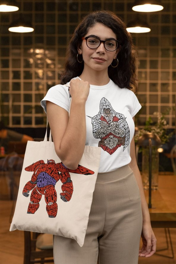 Bez Çanta Baymax Big Hero Tasarım C005_CNT