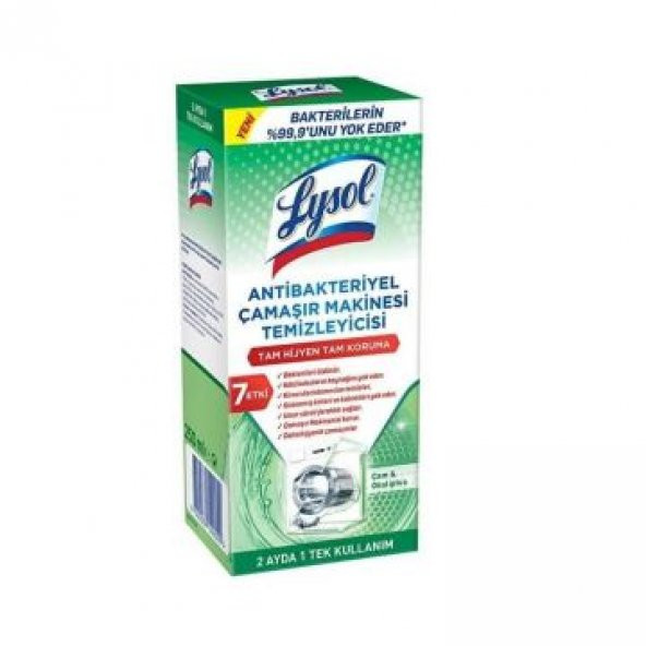 Lysol Çamaşır Makinesi Temizleyici 250 Ml