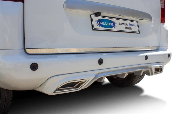OMSA Peugeot Partner Krom Tepee Bagaj Alt Çıta 2008-2018 Arası - Resim 4