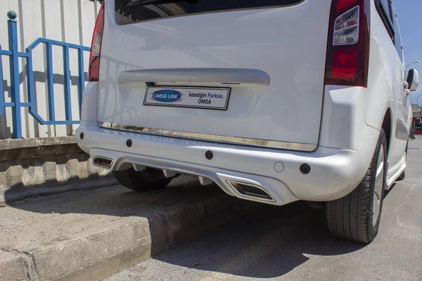 OMSA Citroen Berlingo Krom Bagaj Alt Çıta 2008-2018 Arası - Resim 2